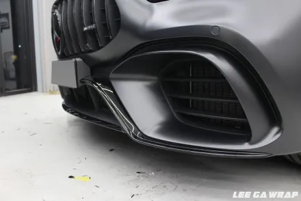 벤츠 gt63 amg 외부 전체크롬딜리트 ( 크롬없애기 ) 시트 리얼카본포인트 라이트톤다운 ! / 김포, 파주, 인천