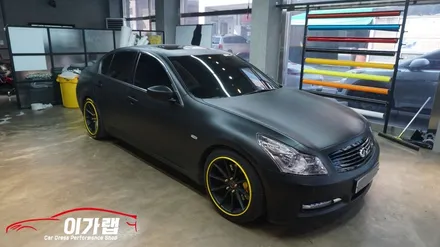 인피니티 G37S 테일램프 라이트필름 퍼플그레이 시공! 김포이가랩에서~!!! / 경기 김포 통진