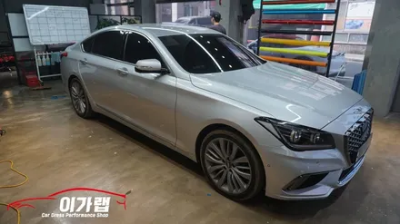 제네시스 G80 루프스킨&후미등 라이트필름 !!!!일산랩핑/김포랩핑/경기랩핑/인천랩핑 은 이가랩에서!!! / 경기 김포 통진