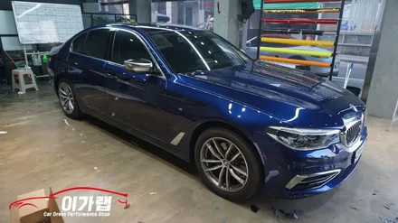 BMW 520D G30 포인트랩핑 ! 디퓨져 3M1080 사틴 알리미늄화이트 김포이가랩 에서 !!!! / 경기 김포 통진