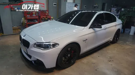 BMW5시리즈 M550D 하이글로시에서 3M1080 티타늄브러쉬로 탈바꿈 실내랩핑 이가랩 에서~ [김포랩핑][김포실내랩핑][BMW실내랩핑][인천랩핑][일산랩핑] / 경기 김포 통진