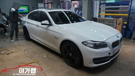 BMW 520D 실망시키지않는 3M사틴다크그레이 라이트톤다운에 크롬딜리트까지!새차느낌으로 변신 / 경기 김포 통진
