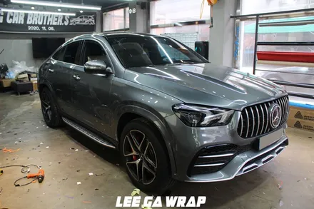 벤츠 GLE53AMG 전체랩핑 화이트&카본포인트랩핑 / 김포, 파주, 인천