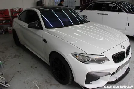 BMW M2 전체랩핑 니파  오렌지 PET 필름 ! 요즘대세는 고광택필름! / 김포, 파주, 인천