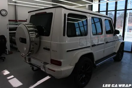 벤츠 G63 AMG 외부 크롬딜리트와 휠도장! 생활PPF 작업 ! 신차출고하자마자 작업진행 / 김포, 파주, 인천