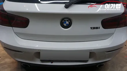 BMW 1시리즈 루프스킨 제거 & 뒷범퍼하단 포인트랩핑 ! 김포 이가랩 에서 [김포랩핑][필름제거][전체랩핑제거][랩핑맛집][김포랩핑샵] / 경기 김포 통진