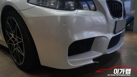 BMW 528I 전체랩핑! 중국산필름에서 정품필름으로! 에이버리 화이트펄 김포 이가랩 [김포랩핑][김포랩핑샵][PPF][정품필름취급점] / 경기 김포 통진
