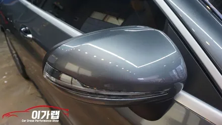벤츠 C220 카브리올레 전체랩핑! 에이버리 화이트다이아몬드펄! 김포 이가랩 에서 !! / 경기 김포 통진