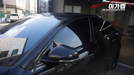 재규어 XF 25t 외부전체 크롬없애기 크롬가리기! 실내포인트랩핑! 김포 이가랩 에서~[크롬없애기][김포랩핑][크롬가리기][래핑][실내랩핑] / 경기 김포 통진