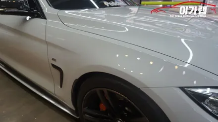 BMW 420D 쿠페 3M2080 유광썬플라워 전체랩핑! 사이드데칼! 립포인트랩핑! 김포 이가랩 에서~! [전체랩핑][썬플라워랩핑][노랑색랩핑][포인트랩핑][BMW랩핑맛집] / 경기 김포 통진