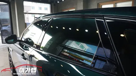 재규어 F페이스 외부 크롬 전체 없애기 가리기! 김포 이가랩 에서~[김포랩핑][일산랩핑][크롬가리기][포인트랩핑][랩핑전문점] / 경기 김포 통진