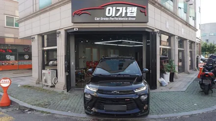 쉐보레 트레일블레이져 루프스킨 투톤랩핑! 김포 이가랩 에서 [김포랩핑][투톤랩핑][부분랩핑][김포랩핑샵][김포PPF][사고수리] / 경기 김포 통진