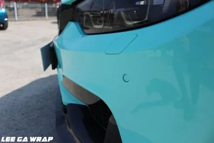 BMW M3 ( F80 ) 전체랩핑 제거 및 전체랩핑 색상 변경!! 요즘핫한 티파니색! 민트색랩핑 고광택PET 필름으로 깔끔시공 / 경기 김포 통진