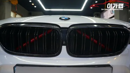 BMW 5시리즈 G30 전체랩핑! 3M2080 화이트골드스파클 ! 김포 이가랩 에서 [김포랩핑][인천랩핑][강서랩핑][김포랩핑샵][PPF] / 경기 김포 통진