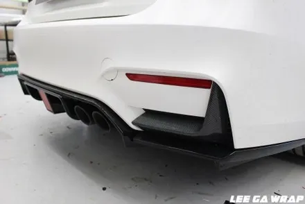 BMW M3 ( F80 ) 전체랩핑 제거 및 전체랩핑 색상 변경!! 요즘핫한 티파니색! 민트색랩핑 고광택PET 필름으로 깔끔시공 / 경기 김포 통진