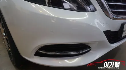벤츠 S클래스 전체랩핑 3M2080화이트골드스파클 ! / 김포, 파주, 인천