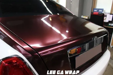 롤스로이스 고스트 전체랩핑 듀오톤으로 깔끔하게 / 김포, 파주, 인천