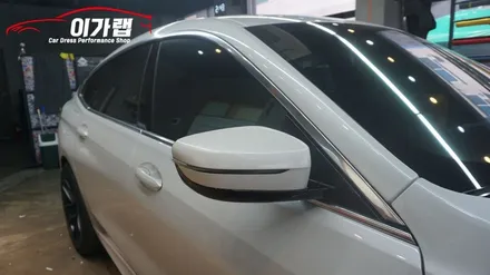 BMW 6GT 루프스킨 & 크롬가리기 & 사이드미러 & 포인트랩핑 !!김포 이가랩 에서~[김포랩핑][김포루프스킨][인천랩핑][전체랩핑][랩핑전문점] / 경기 김포 통진