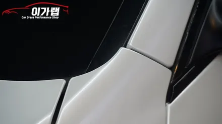 BMW 528I 전체랩핑! 중국산필름에서 정품필름으로! 에이버리 화이트펄 김포 이가랩 [김포랩핑][김포랩핑샵][PPF][정품필름취급점] / 경기 김포 통진