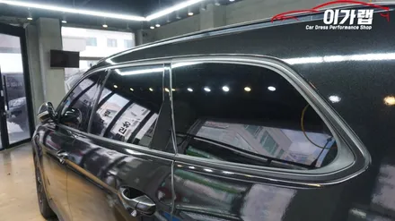맥스크루즈 3M2080블랙펄 전체랩핑 ! 외부 크롬 전체 딜리트! / 김포, 파주, 인천