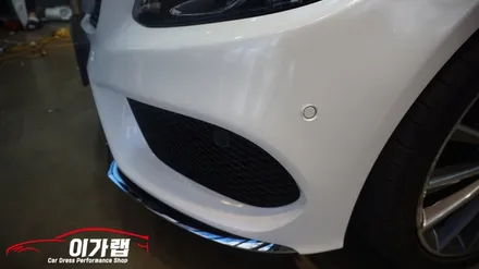 벤츠 C220 카브리올레 전체랩핑! 에이버리 화이트다이아몬드펄! 김포 이가랩 에서 !! / 경기 김포 통진