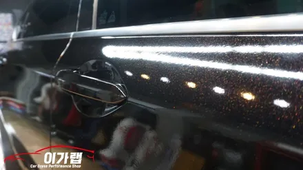 제네시스 G80 제네시스 스포츠 전체랩핑 3M2080 엠버블랙 김포 이가랩 에서[김포랩핑][실내랩핑][포인트랩핑][PPF][라이트필름][김포맛집] / 경기 김포 통진