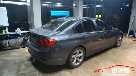 BMW320D 우드트림의 변화 실내랩핑!! 3M 1080 매트릭스블랙 !! 김포이가랩에서!!! / 경기 김포 통진