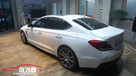 제네시스 G70  3M1080 사틴 플립 고스트펄 앞범퍼 재시공 깔끔하게 김포이가랩에서!!!!!!! / 경기 김포 통진