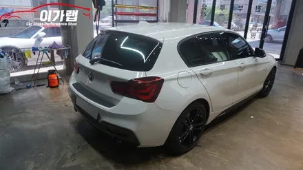 BMW 118D 쉐도우 에디션 한정판모델 에이버리 사틴옐로우 전체랩핑 !! 김포이가랩에서 완벽하게 시공!![김포랩핑][인천랩핑][일산랩핑] / 경기 김포 통진