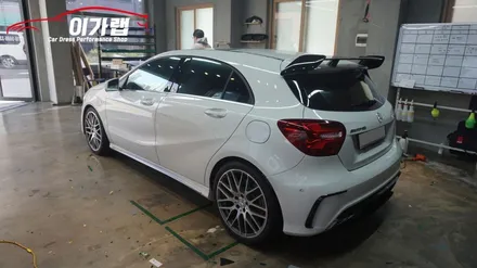 벤츠 A45 AMG 생활PPF & 테일램프 퍼플그레이 색으로 톤다운! 김포이가랩 에서~![김포랩핑][일산랩핑][인천랩핑][라이트필름] / 경기 김포 통진