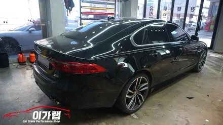 재규어XF 크롬가리기 3M카본포인트랩핑!!! 라이트필름 그레이블랙 김포 이가랩 에서~[김포랩핑][일산랩핑][인천랩핑][김포라이트필름][카본랩핑] / 경기 김포 통진