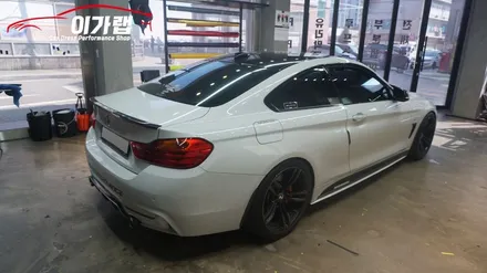 BMW 420D 쿠페 3M2080 유광썬플라워 전체랩핑! 사이드데칼! 립포인트랩핑! 김포 이가랩 에서~! [전체랩핑][썬플라워랩핑][노랑색랩핑][포인트랩핑][BMW랩핑맛집] / 경기 김포 통진