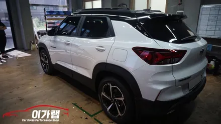 쉐보레 트레일 블레이저 그릴 & 손잡이 3m2080블랙유광 랩핑! 김포 이가랩 에서 [김포랩핑][손잡이랩핑][그릴랩핑][래핑][김포랩핑샵] / 경기 김포 통진