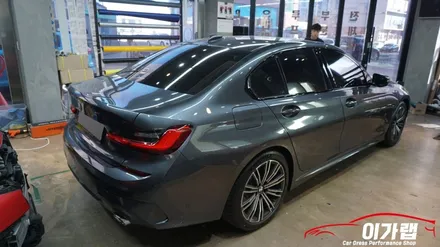 BMW G20 330i M 그릴 크롬에서 블랙유광 으로 ! 포인트래핑 / 경기 김포 통진