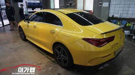 벤츠 CLA250 신형 루프스킨 블랙PPF 헤드라이트PPF B필러 PPF 신차 보호를 완벽하게! / 김포, 파주, 인천