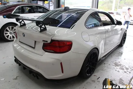 BMW M2 전체랩핑 니파  오렌지 PET 필름 ! 요즘대세는 고광택필름! / 김포, 파주, 인천