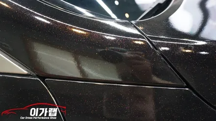 제네시스 G80 제네시스 스포츠 전체랩핑 3M2080 엠버블랙 김포 이가랩 에서[김포랩핑][실내랩핑][포인트랩핑][PPF][라이트필름][김포맛집] / 경기 김포 통진