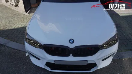 BMW 5시리즈 G30 전체랩핑! 3M2080 화이트골드스파클 ! 김포 이가랩 에서 [김포랩핑][인천랩핑][강서랩핑][김포랩핑샵][PPF] / 경기 김포 통진
