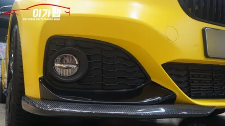 BMW 118D 쉐도우 에디션 한정판모델 에이버리 사틴옐로우 전체랩핑 !! 김포이가랩에서 완벽하게 시공!![김포랩핑][인천랩핑][일산랩핑] / 경기 김포 통진