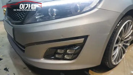 기아 K5 1세대 티타늄브러쉬에서 3M1080 사틴다크그레이로 전체랩핑 김포 이가랩 에서~[래핑][김포랩핑][인천랩핑][PPF][라이트필름] / 경기 김포 통진