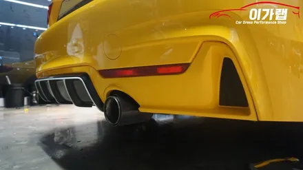 BMW 420D 쿠페 3M2080 유광썬플라워 전체랩핑! 사이드데칼! 립포인트랩핑! 김포 이가랩 에서~! [전체랩핑][썬플라워랩핑][노랑색랩핑][포인트랩핑][BMW랩핑맛집] / 경기 김포 통진