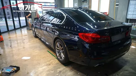 BMW 530I 그릴 크롬가리기 ! 에이버리 블랙유광으로 드레스업 효과!! 김포이가랩 에서 [김포랩핑][인천랩핑][일산랩핑][김포카스킨] / 경기 김포 통진