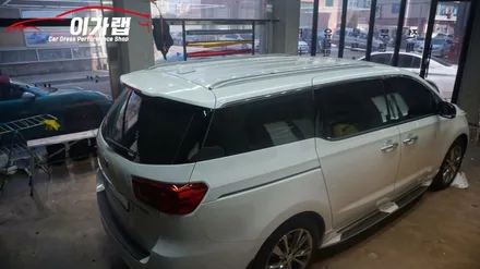 올뉴카니발 루프스킨 에이버리 블랙유광 ! 김포 이가랩 에서 꼼꼼하고 깔끔하게 작업!!! [루프스킨][김포랩핑][김포PPF][포인트랩핑][래핑] / 경기 김포 통진