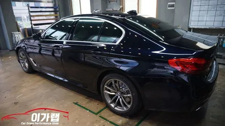 BMW520D 외부 전체 크롬없애기 크롬가리기! 김포 이가랩 에서~[포인트랩핑][전체랩핑][인천랩핑][파주랩핑][일산랩핑][PPF] / 경기 김포 통진