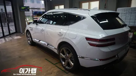 제네시스 GV80 실내랩핑 ! 3M2080 티타늄브러쉬 김포 이가랩 에서 [김포랩핑][실내랩핑][김포랩핑샵][김포맛집][PPF] / 경기 김포 통진