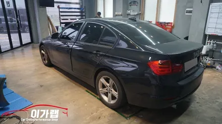 BMW 320D F30 실내 우드에서 3M2080매트릭스블랙 으로 탈바꿈! 김포 이가랩 에서 !! / 경기 김포 통진