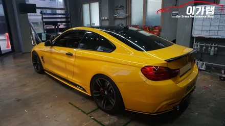 BMW 420D 라이트 톤다운! 테일램프라이트필름 김포 이가랩 에서 [김포랩핑][김포랩핑샵][김포전체랩핑][김포부분랩핑][일산랩핑] / 경기 김포 통진