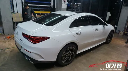 벤츠 CLA250 루프스킨 일반필름과 광도차이 확실한 블랙 PPF 로! / 경기 김포 통진