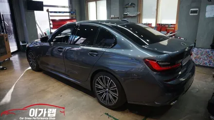 BMW G20 330i M 그릴 크롬에서 블랙유광 으로 ! 포인트래핑 / 경기 김포 통진