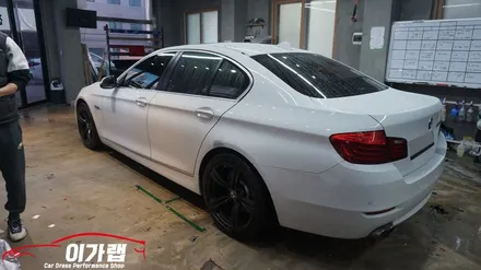 BMW 520D 실망시키지않는 3M사틴다크그레이 라이트톤다운에 크롬딜리트까지!새차느낌으로 변신 / 경기 김포 통진